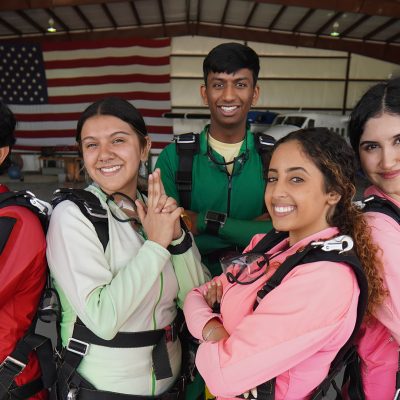 First Jump: Tandem Skydive Deposits (individuals or groups)