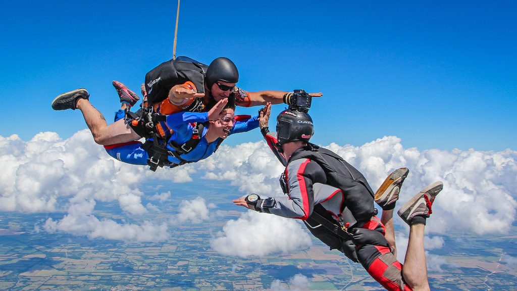 Video+Photos Package for Tandem Skydiving