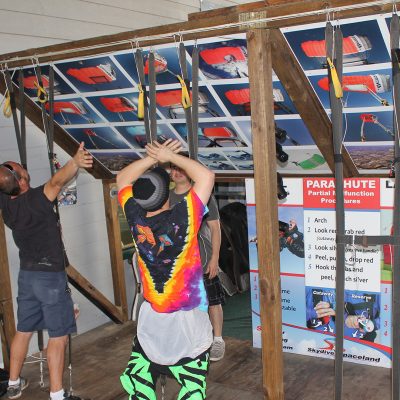 Skydiver Training Program: On-Site Practical Training